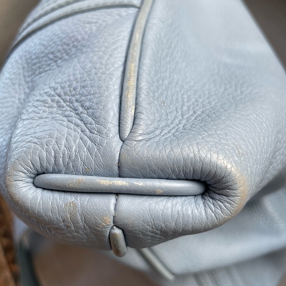 Marc by Marc Jacobs Blue Hobo Crossbody Bag 100% Cow Leather - Picture 12 of 16